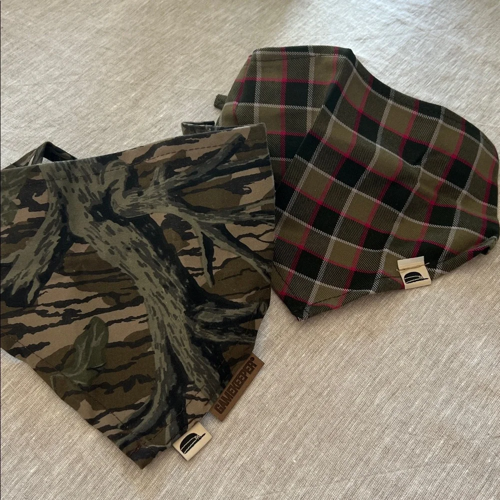 Stormy Kromer SK Pet Bandana Bundle of 2
